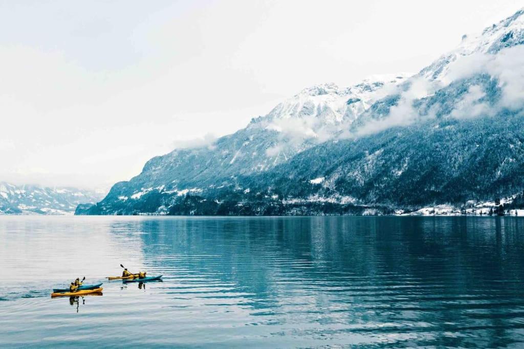 Chalet Mignon - Your Vacation Oasis At Lake Brienz Bönigen Екстериор снимка